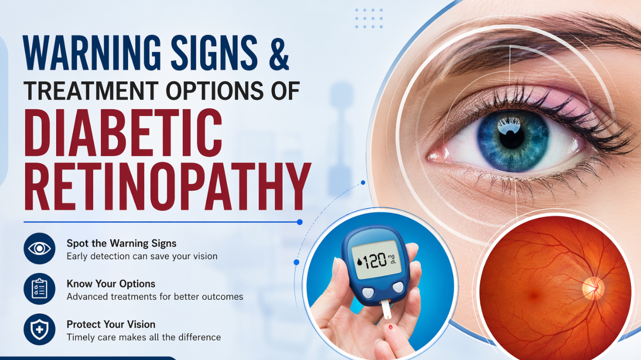 Warning Signs & Treatment Options of Diabetic Retinopathy